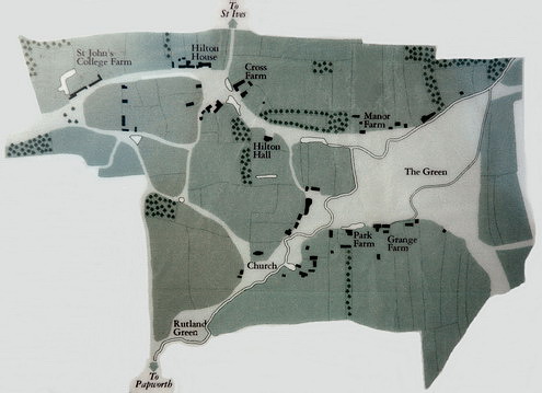Hilton Map 1778